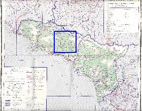 Administrativa mapa de Abecasia