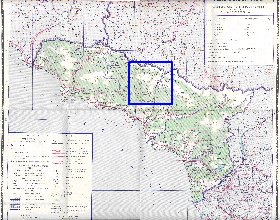 Administrativa mapa de Abecasia