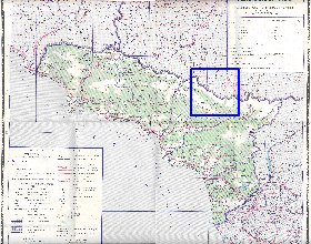 Administrativa mapa de Abecasia