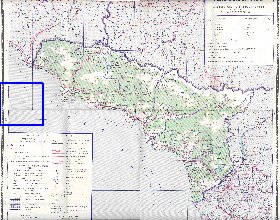 Administrativa mapa de Abecasia