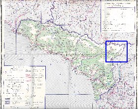 Administrativa mapa de Abecasia