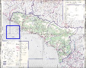 Administrativa mapa de Abecasia