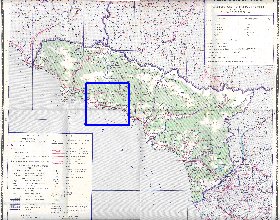 Administrativa mapa de Abecasia