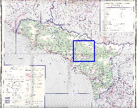 Administrativa mapa de Abecasia