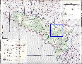 Administrativa mapa de Abecasia