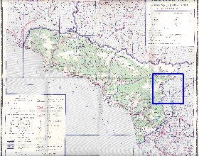 Administrativa mapa de Abecasia