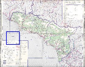 Administrativa mapa de Abecasia