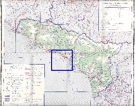 Administrativa mapa de Abecasia