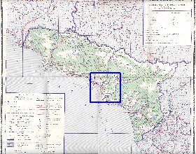 Administrativa mapa de Abecasia