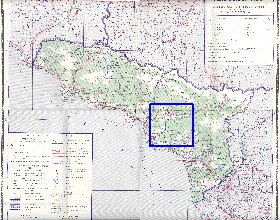 Administrativa mapa de Abecasia