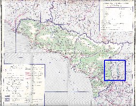 Administrativa mapa de Abecasia