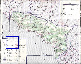 Administrativa mapa de Abecasia