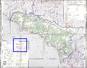 Administrativa mapa de Abecasia