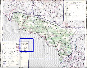 Administrativa mapa de Abecasia