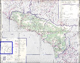 Administrativa mapa de Abecasia