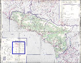 Administrativa mapa de Abecasia