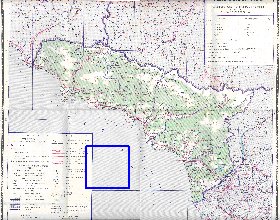 Administrativa mapa de Abecasia