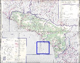 Administrativa mapa de Abecasia