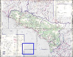 Administrativa mapa de Abecasia