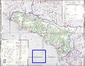 Administrativa mapa de Abecasia