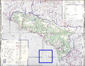 Administrativa mapa de Abecasia