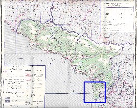 Administrativa mapa de Abecasia