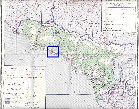 Administrativa mapa de Abecasia