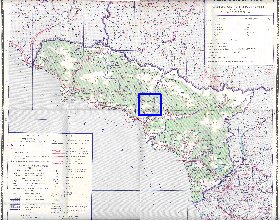 Administrativa mapa de Abecasia