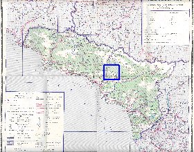 Administrativa mapa de Abecasia