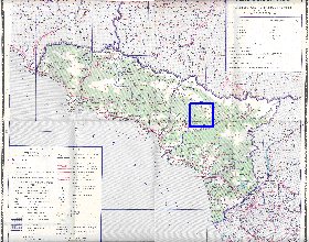 Administrativa mapa de Abecasia