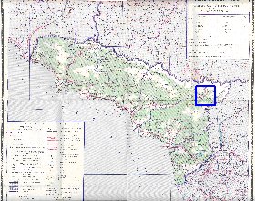 Administrativa mapa de Abecasia