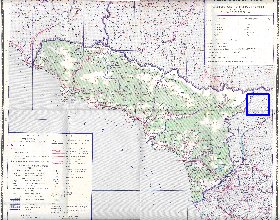 Administrativa mapa de Abecasia