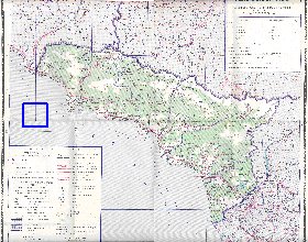 Administrativa mapa de Abecasia