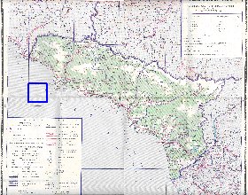 Administrativa mapa de Abecasia