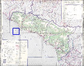 Administrativa mapa de Abecasia