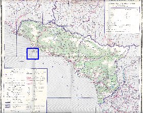 Administrativa mapa de Abecasia