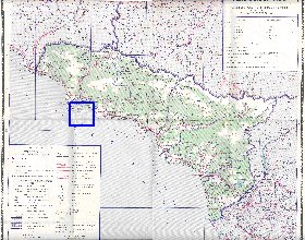 Administrativa mapa de Abecasia