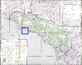 Administrativa mapa de Abecasia