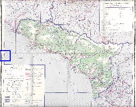 Administrativa mapa de Abecasia