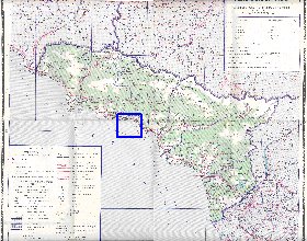 Administrativa mapa de Abecasia