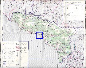 Administrativa mapa de Abecasia