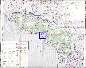 Administrativa mapa de Abecasia