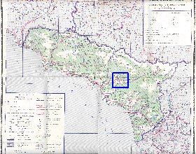 Administrativa mapa de Abecasia