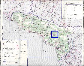 Administrativa mapa de Abecasia