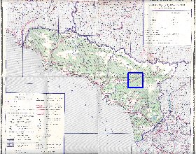 Administrativa mapa de Abecasia