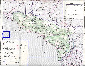 Administrativa mapa de Abecasia