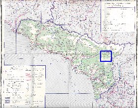 Administrativa mapa de Abecasia