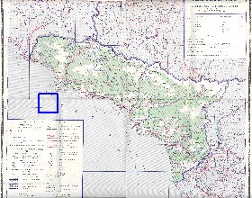 Administrativa mapa de Abecasia