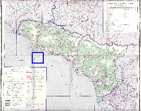 Administrativa mapa de Abecasia