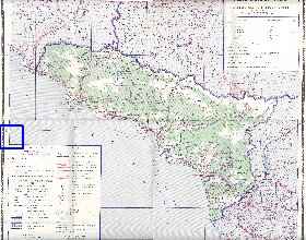 Administrativa mapa de Abecasia